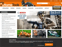 Tablet Screenshot of hometools.hu